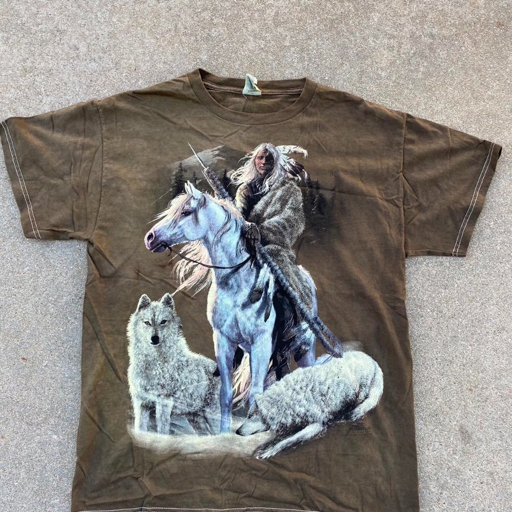 Vintage The Mountain Tribe Tee On Delta Tag